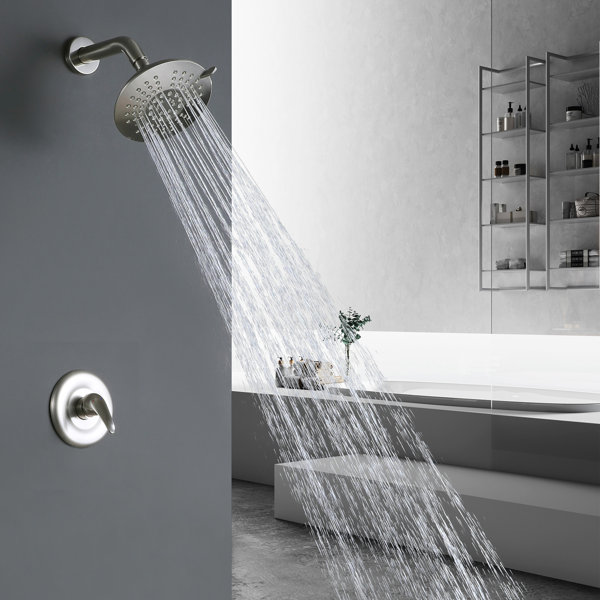 HMEGAO Fixed Shower Head Roughin Valve Wayfair